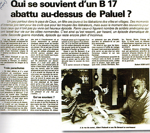 Article PARIS-NORMANDIE 1994