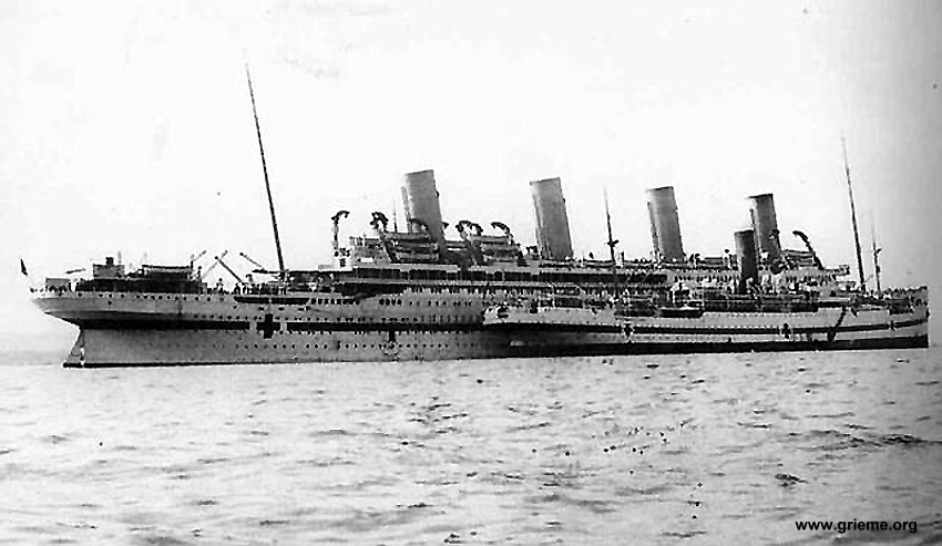 Le Galeka et le Britannic